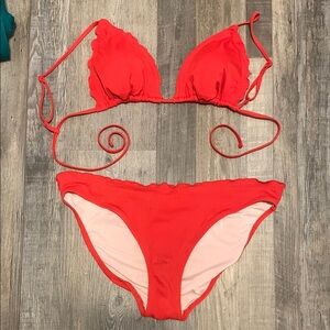 5/$25 Old Navy Red Bikini Set